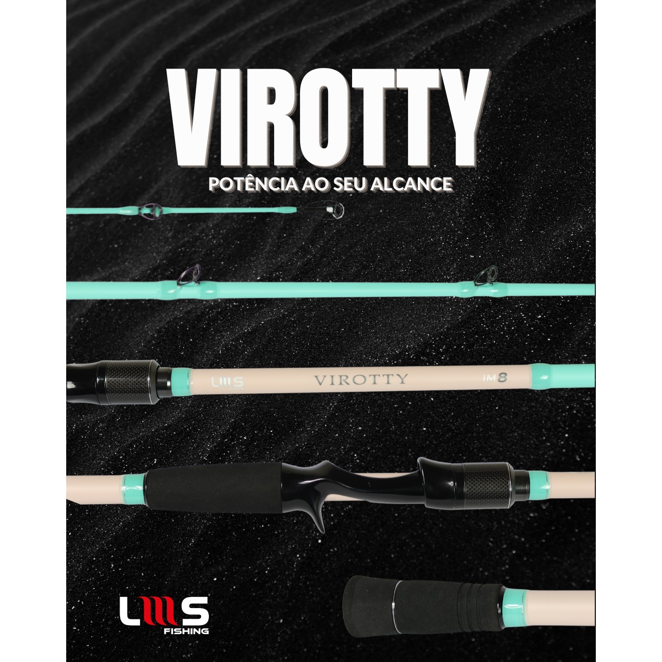 NOVA VARA VIROTTY LMS 2.10 2 PARTES | Rota Fishing